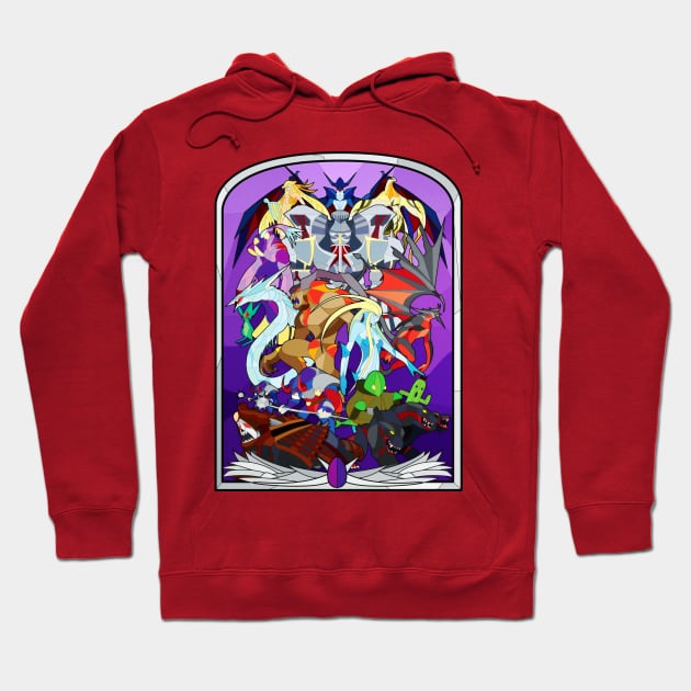 Stained Fantasy Hoodie by sparkmark